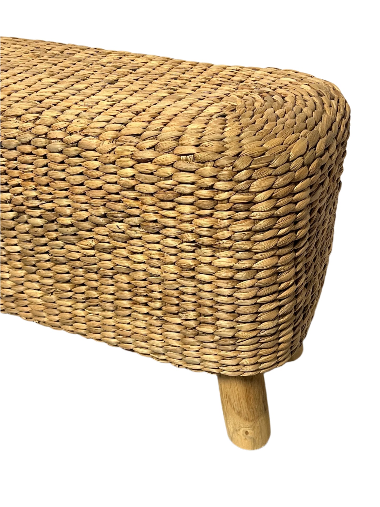 Water Hyacinth Accent Bench