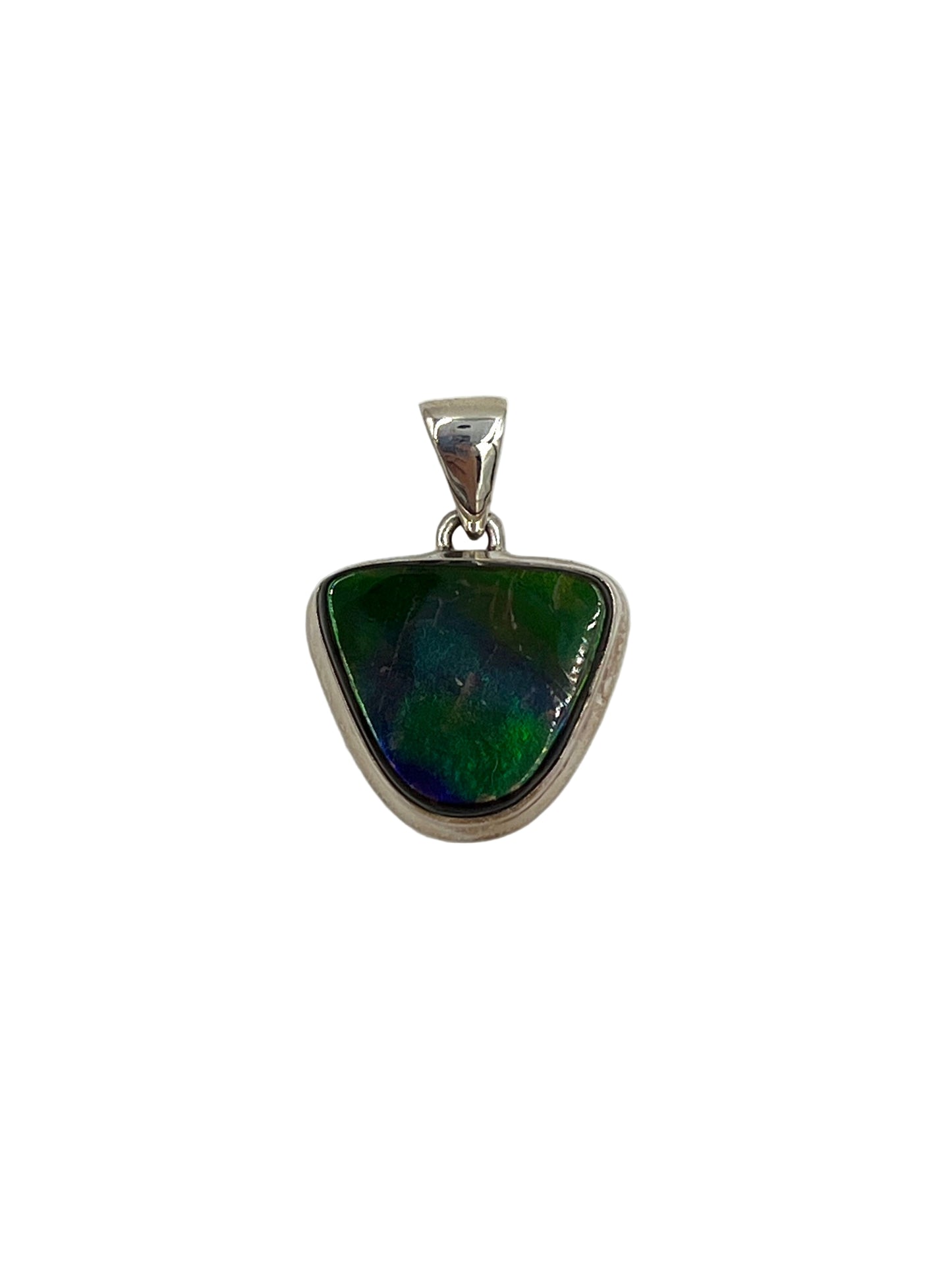 Ammolite Freeform Pendants