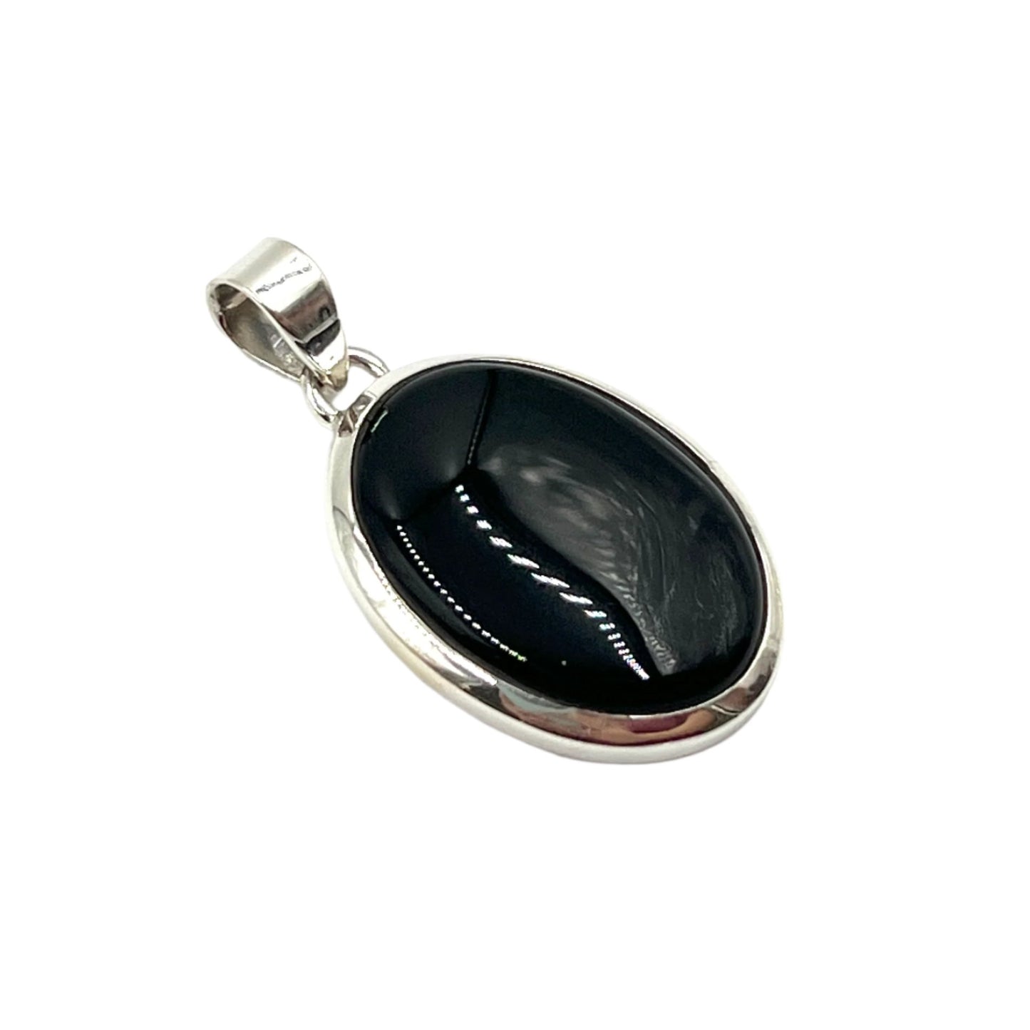 Sterling Silver Onyx Pendants