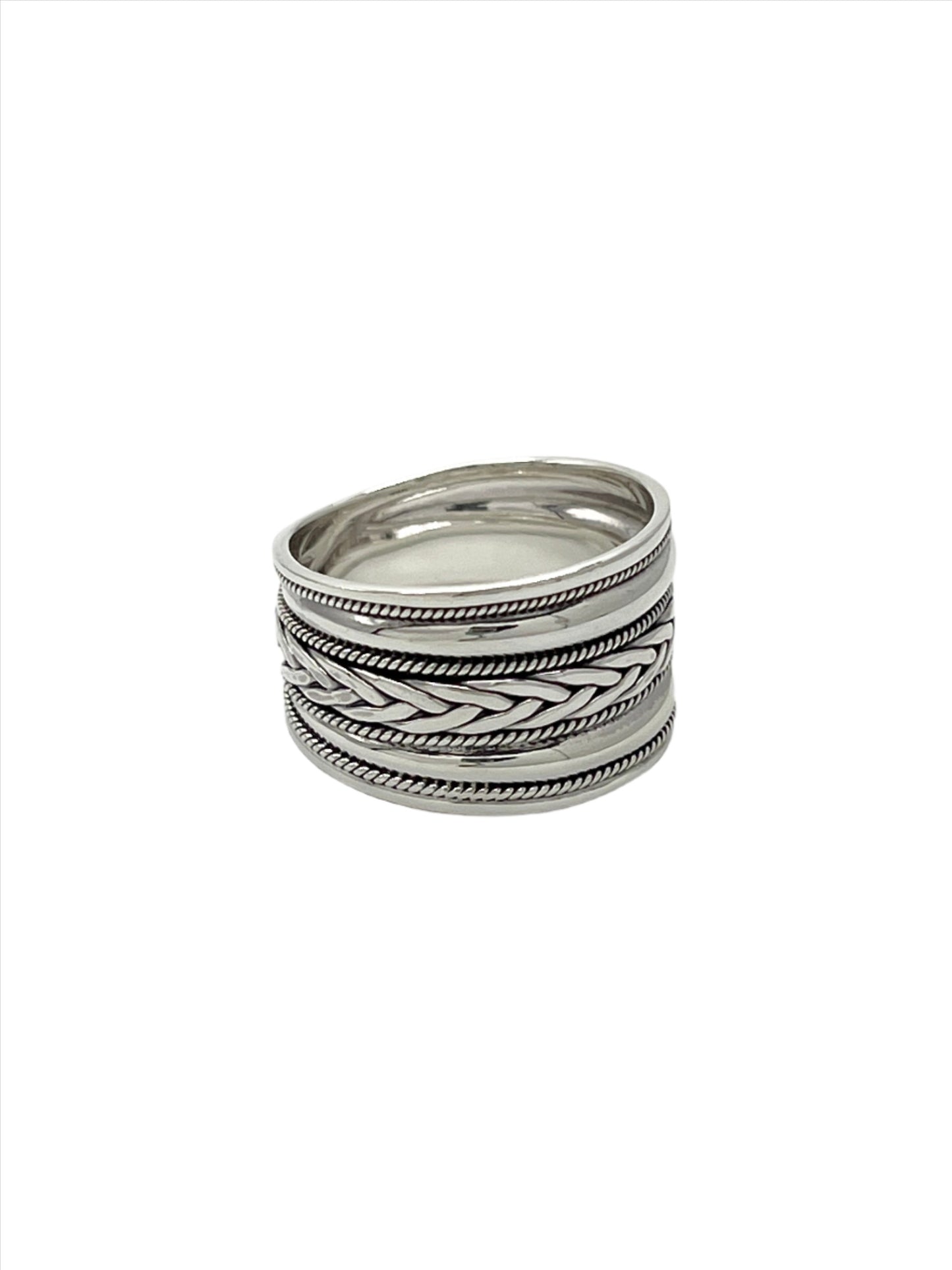 Sterling Silver Braided Ring