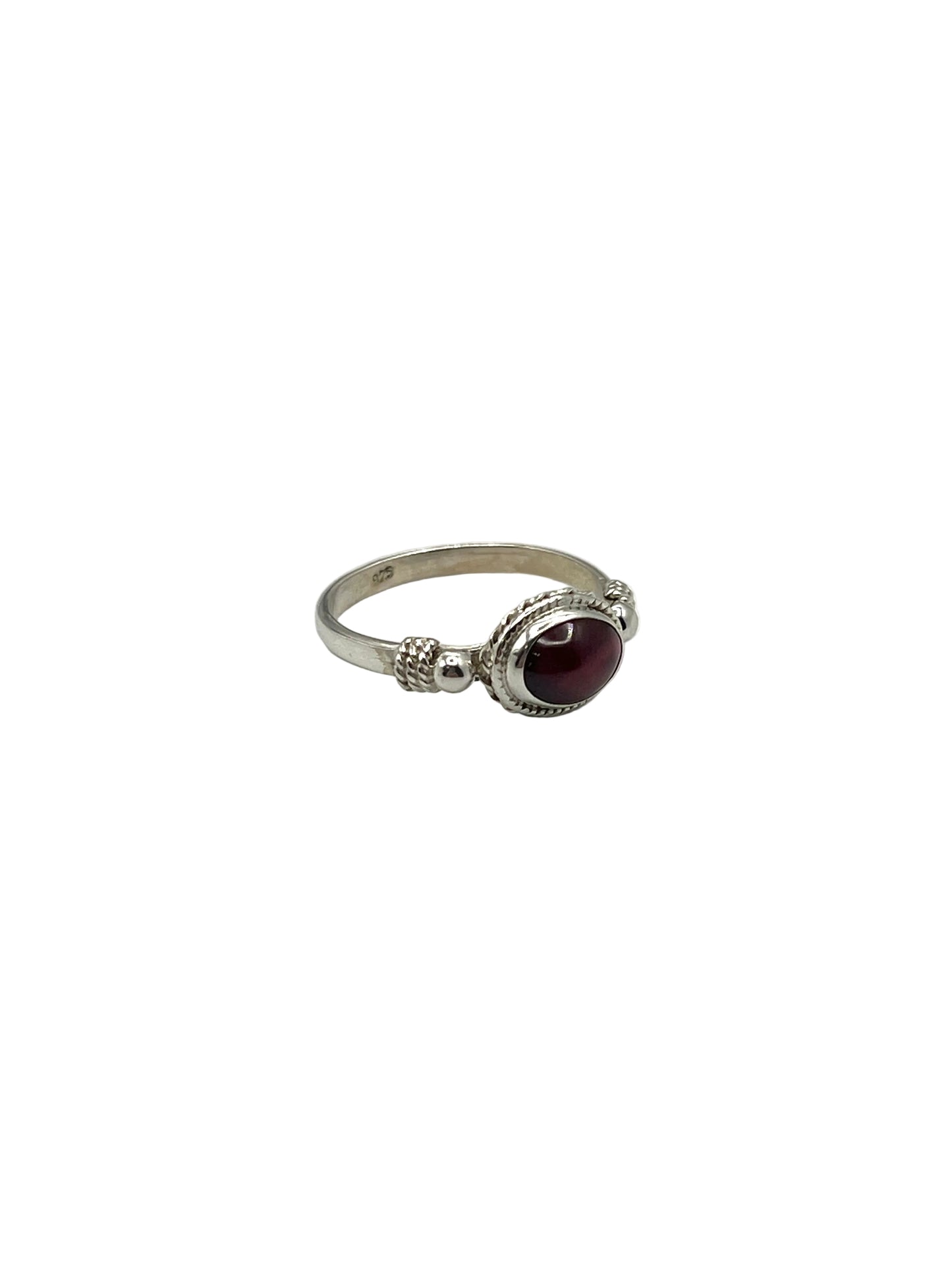Braided Gemstone Rings