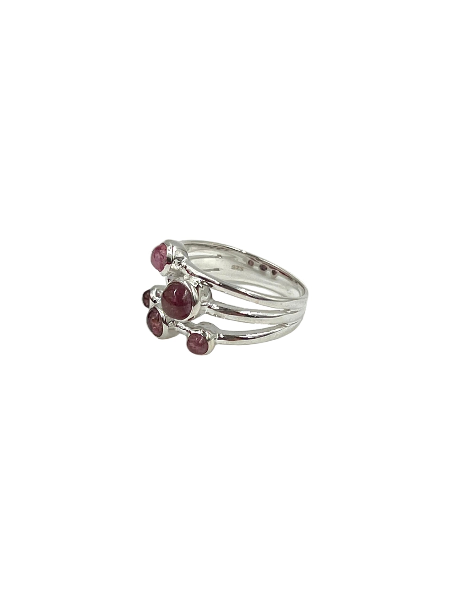 Pink Tourmaline Wrap Ring
