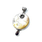 Sterling Silver Mother of Pearl Mermaid Pendants