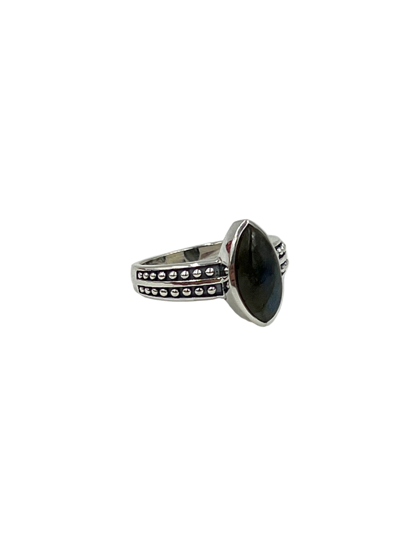 Marquise Labradorite Ring