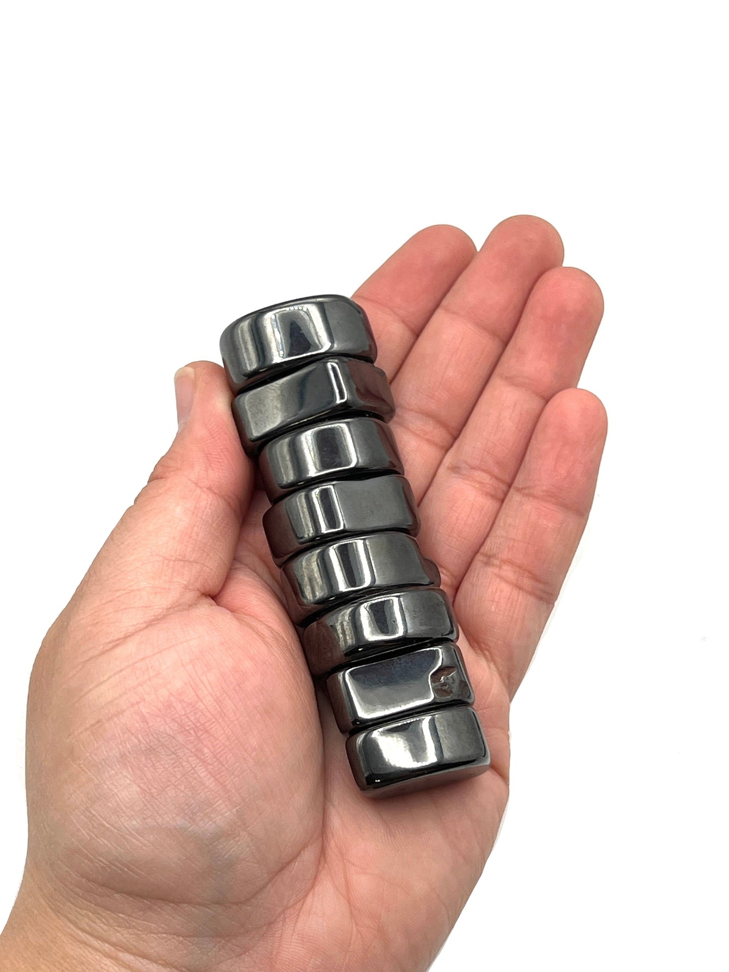 Magnetic Hematite Tumbles