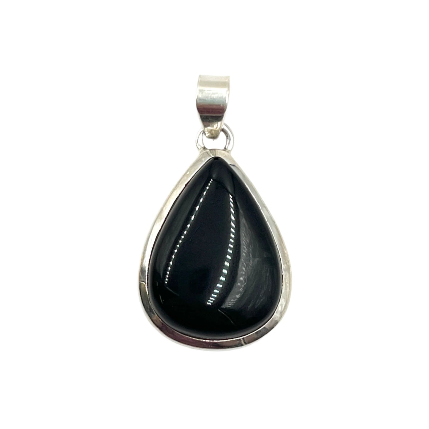 Sterling Silver Onyx Pendants