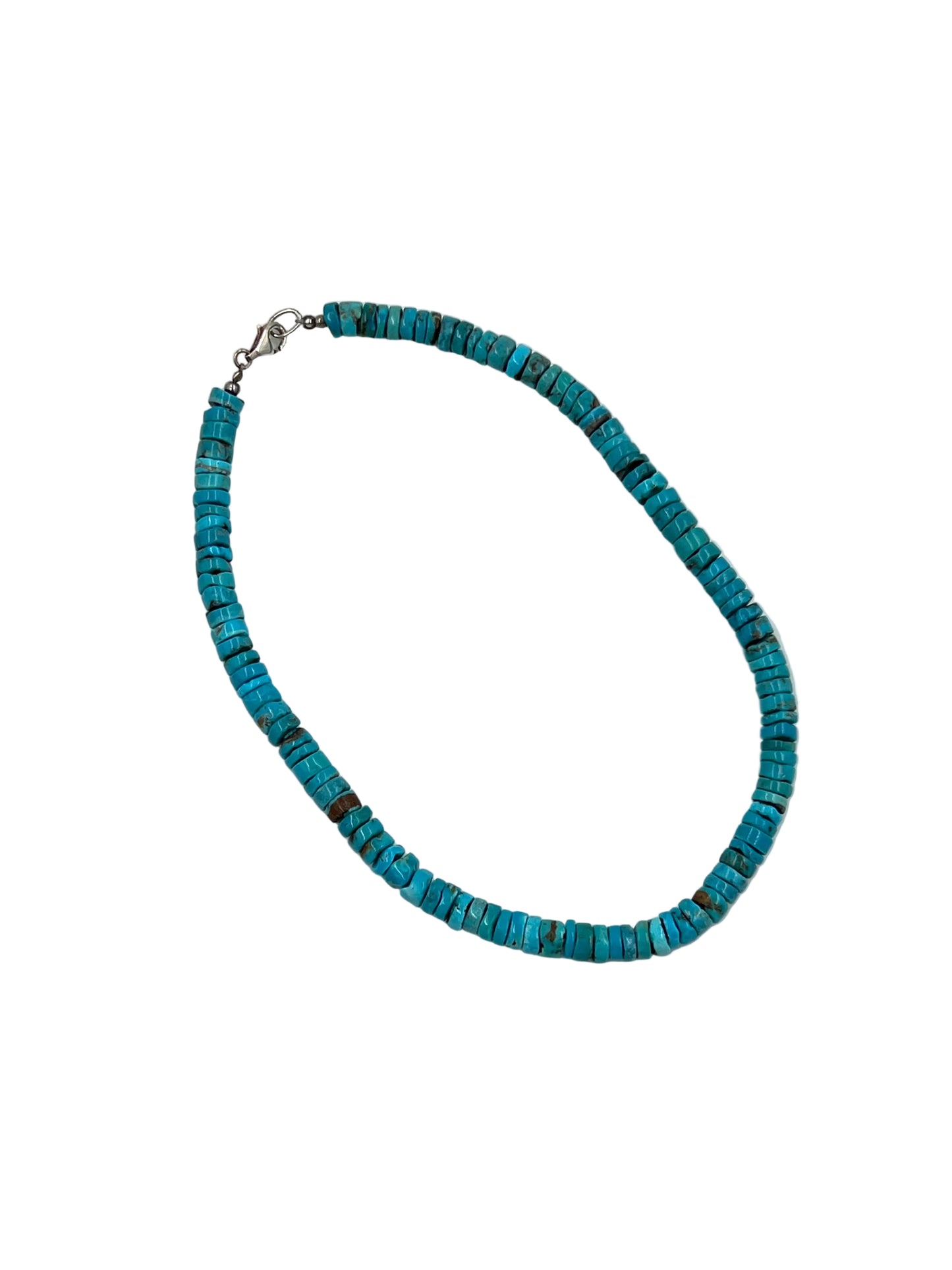 Kingman Heishi Turquoise Necklace