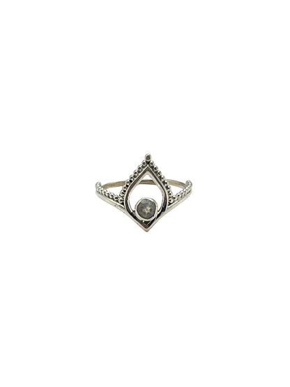 Crown Gemstone Rings
