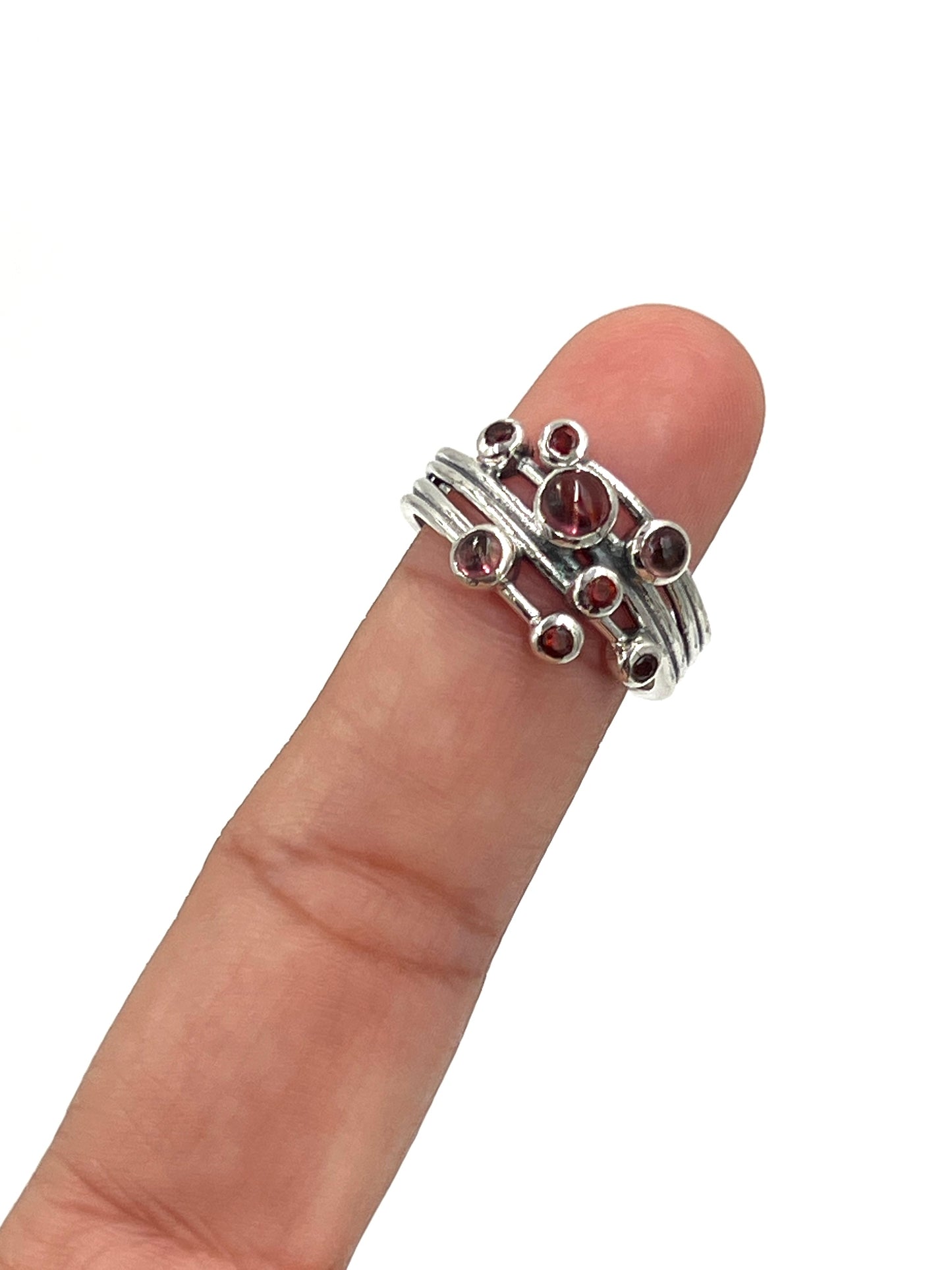 Pink Tourmaline Cosmic Ring
