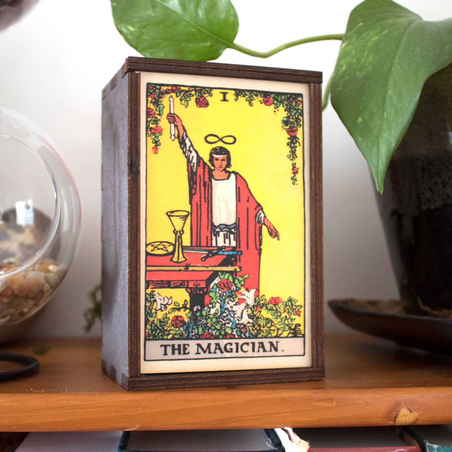 Tarot - 1 - The Magician Full Color Stash Box