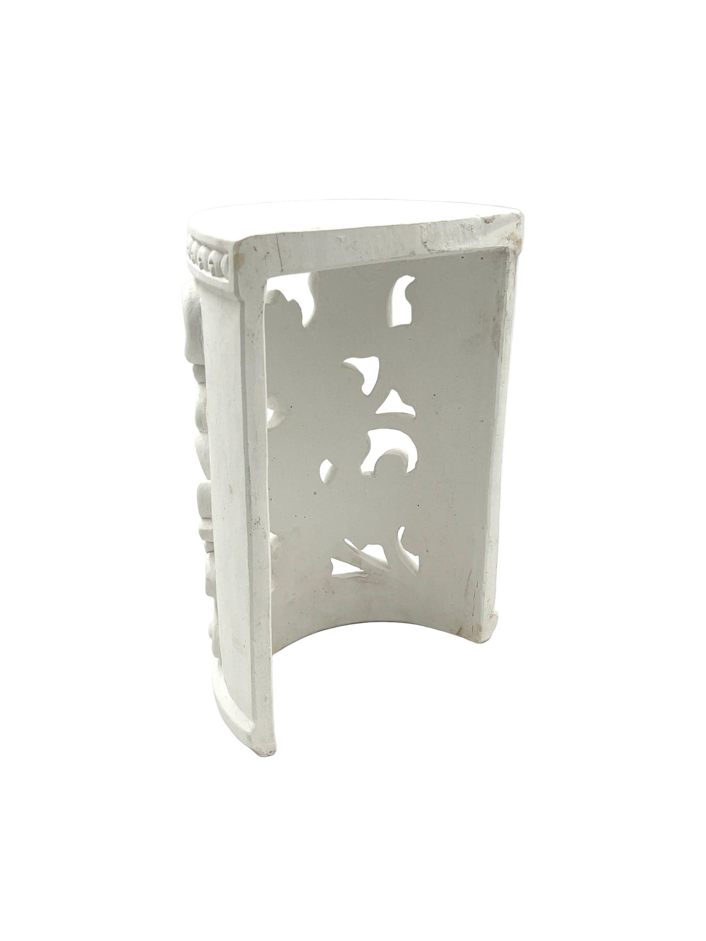 Concrete Flower Wall Sconce