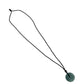 Carved Jade Coin Necklaces