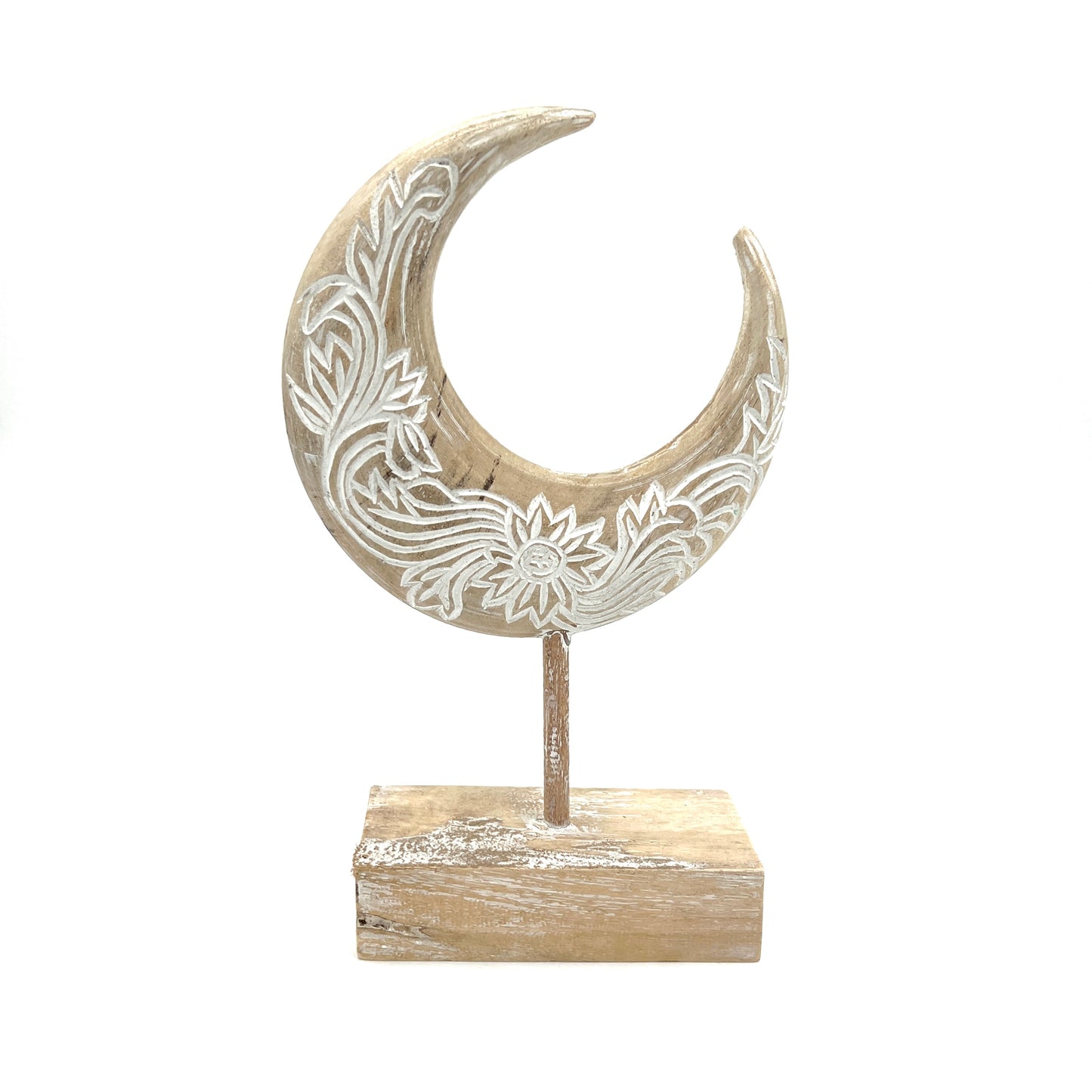 Carved Crescent Moon