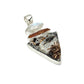 Silver Astrophyllite & Gemstone Pendants
