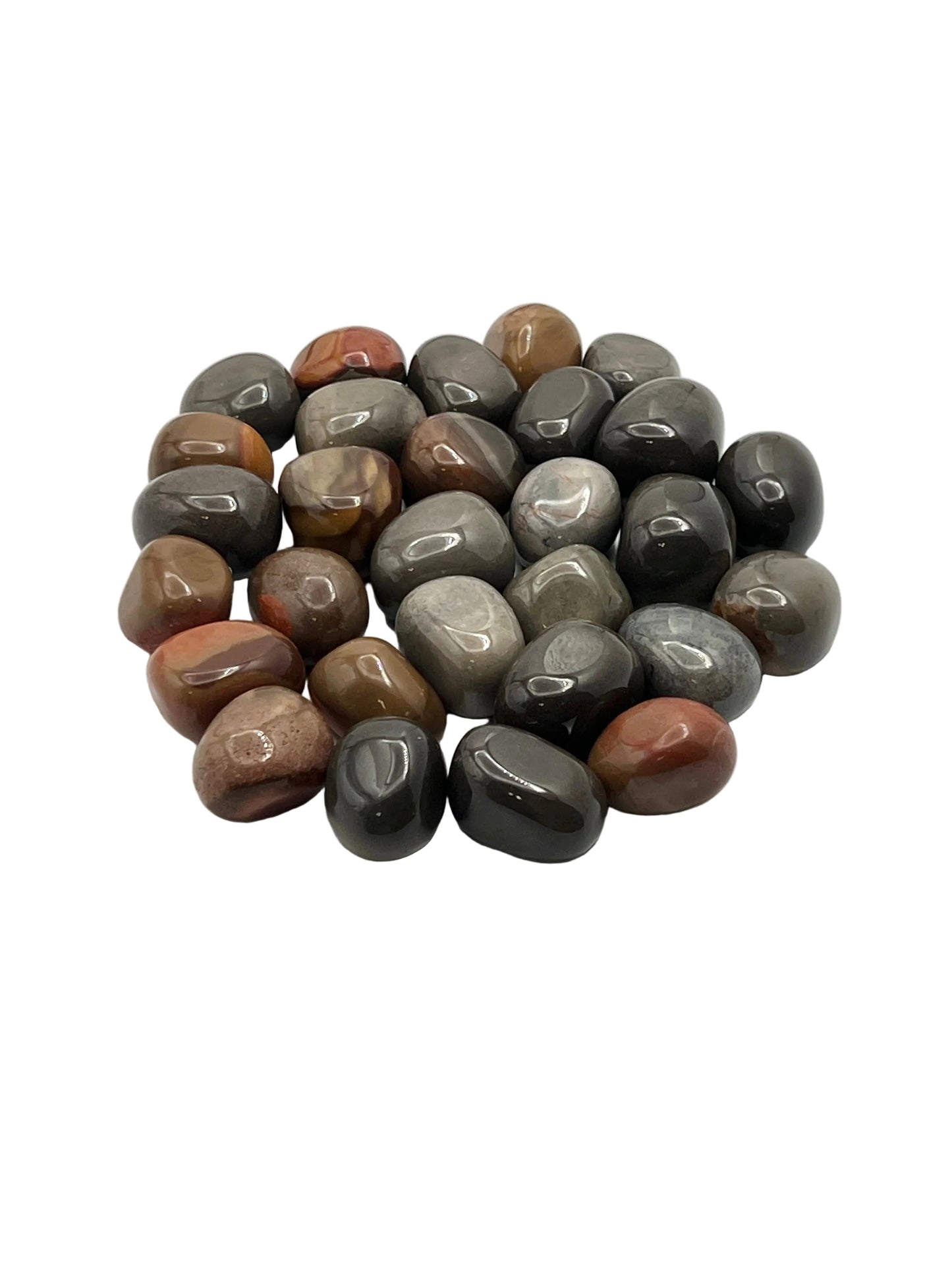 Polychrome Jasper Tumbles