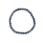 Faceted Sapphire Stretchy Bracelets