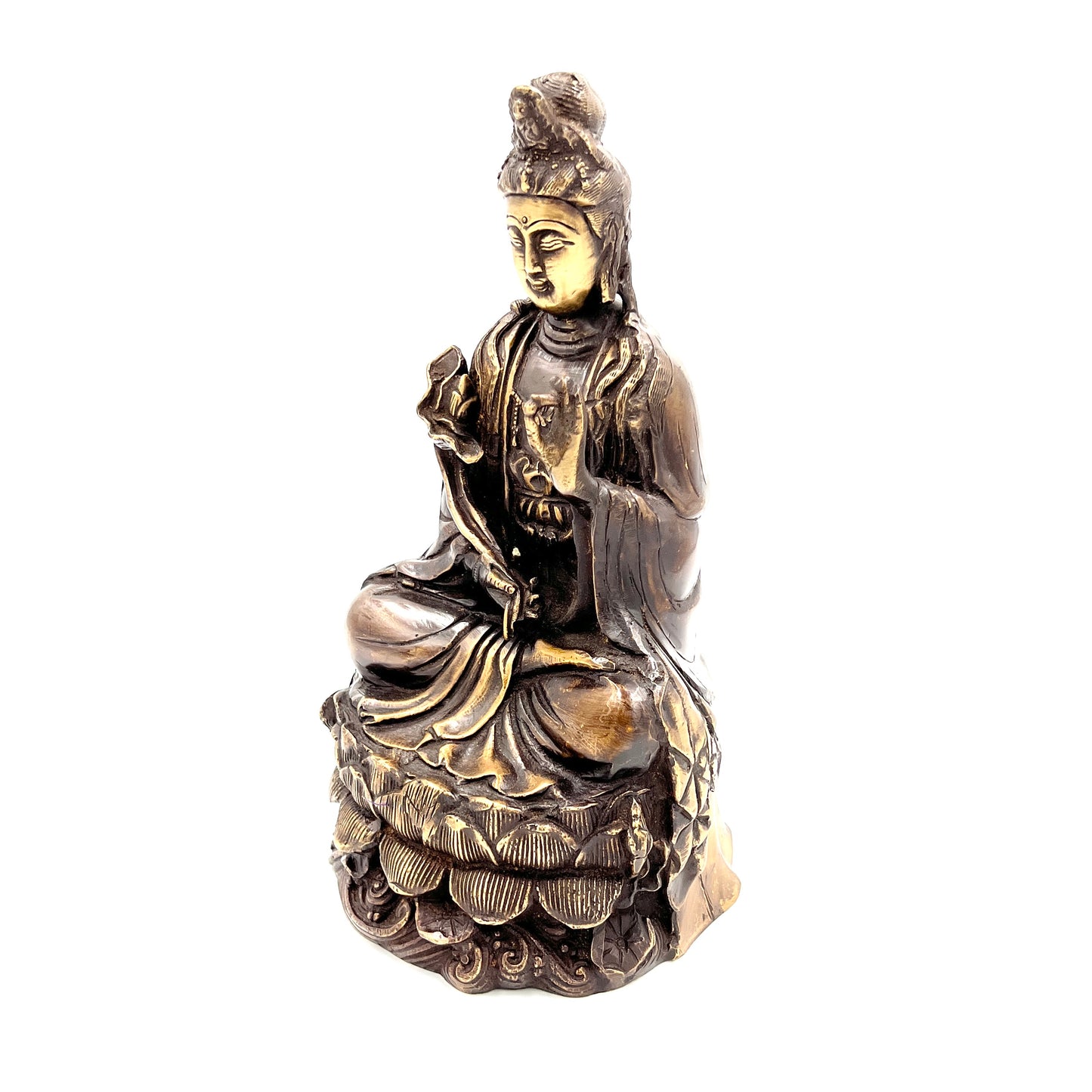 Quan Yin Statue - Goddess of Compassion 28cm x 17cm