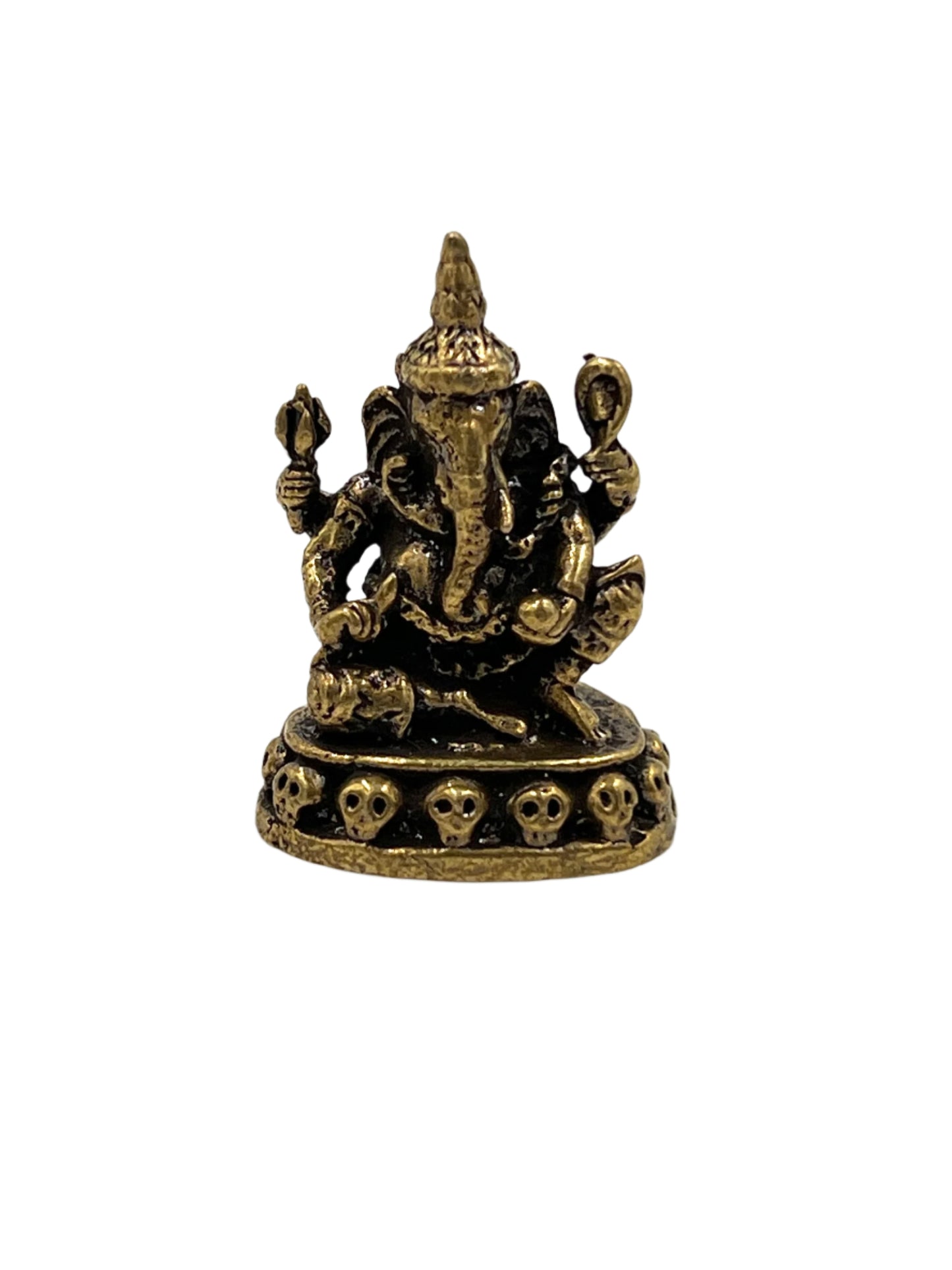 Mini Ganesh Brass Statues