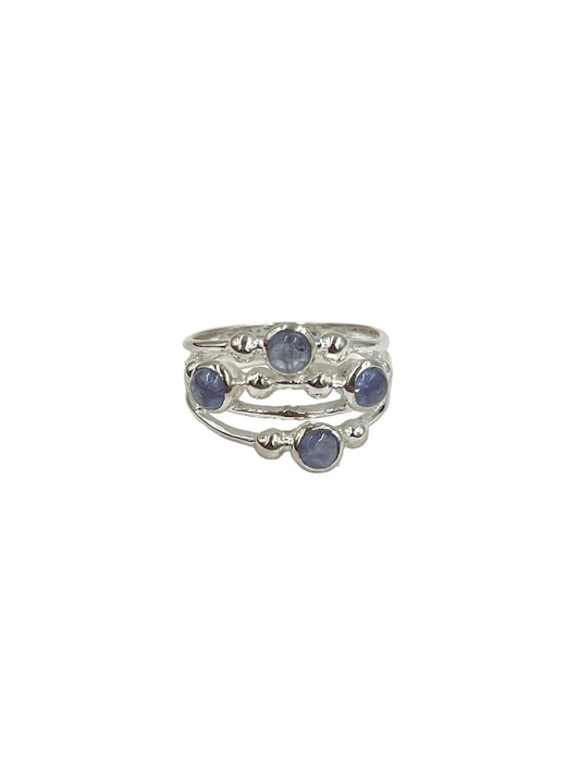 Beaded Tanzanite Ring