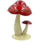 Metal Mushroom Candle Holder