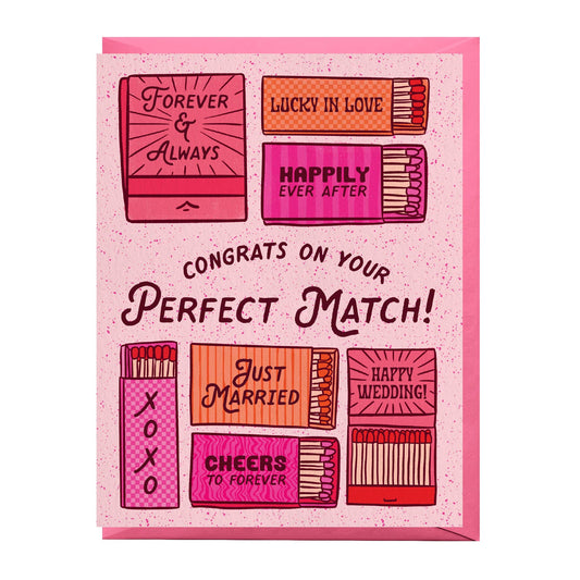 Perfect Match Wedding & Engagement Card