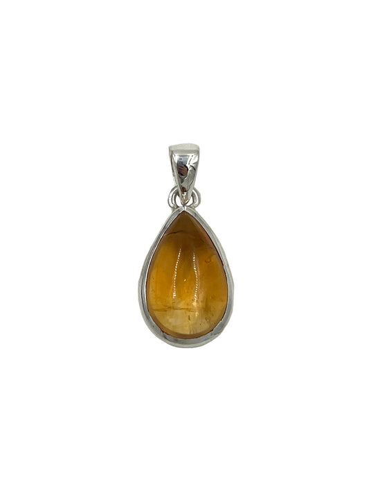 Silver Citrine Pendants