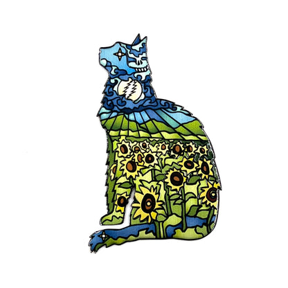 Grateful Dead Metal Stickers by Jon Dooey