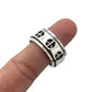 Sterling Silver Peace Spinner Ring