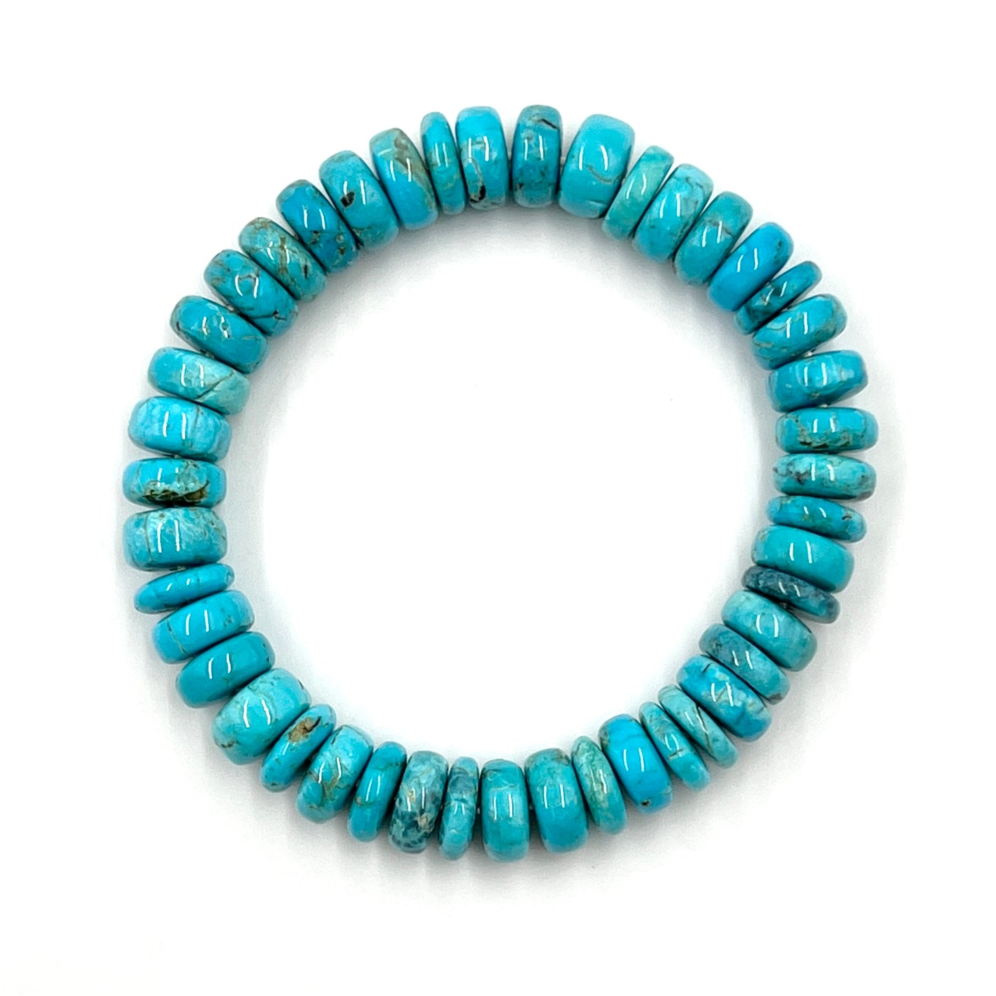 Kingman Turquoise Beaded Bracelets