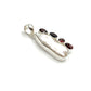 Sterling Silver Pearl & Gemstone Pendants