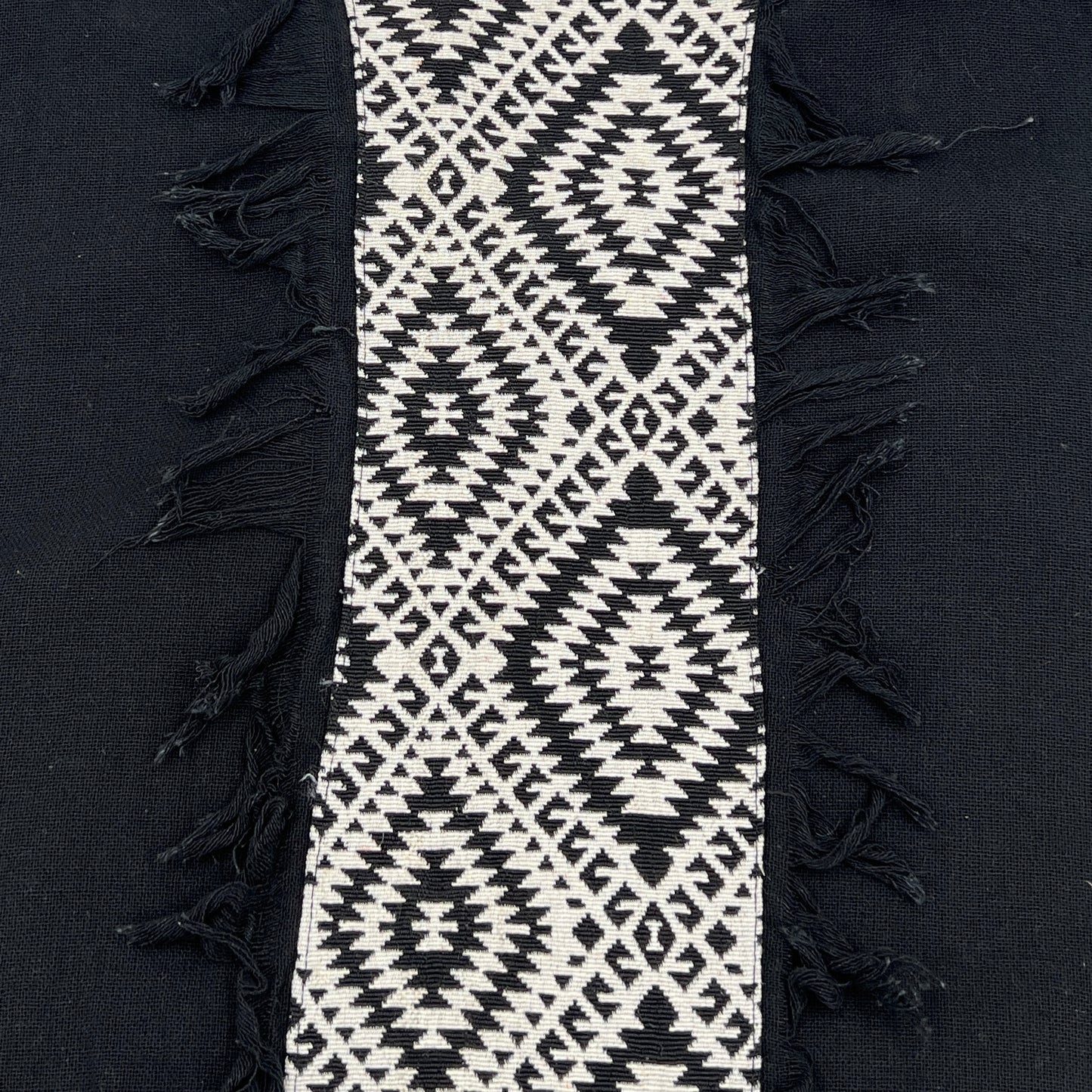 Desert Rose Print Fringe Dress