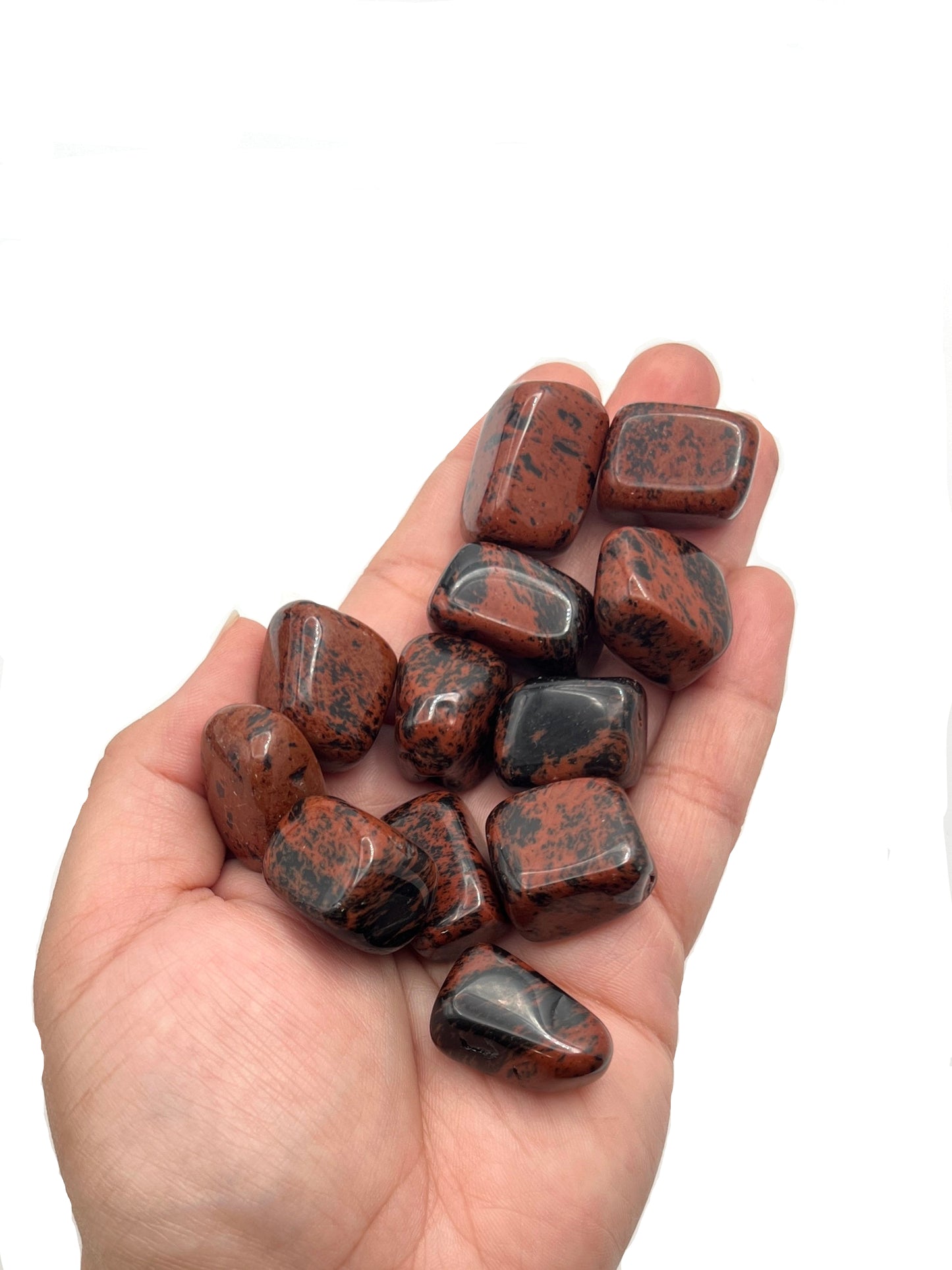 Mahogany Obsidian Tumbles