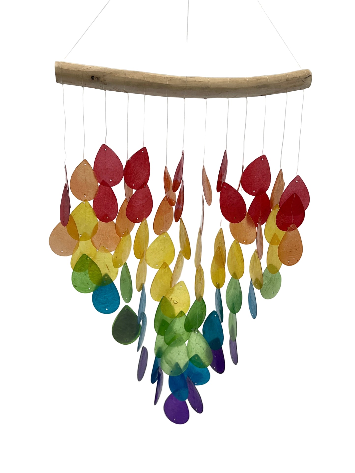 Rainbow Shell Wind Chimes