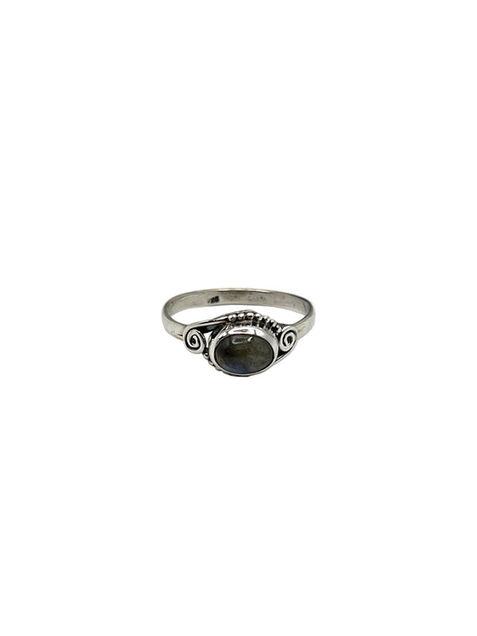 Oval Gemstone Rings