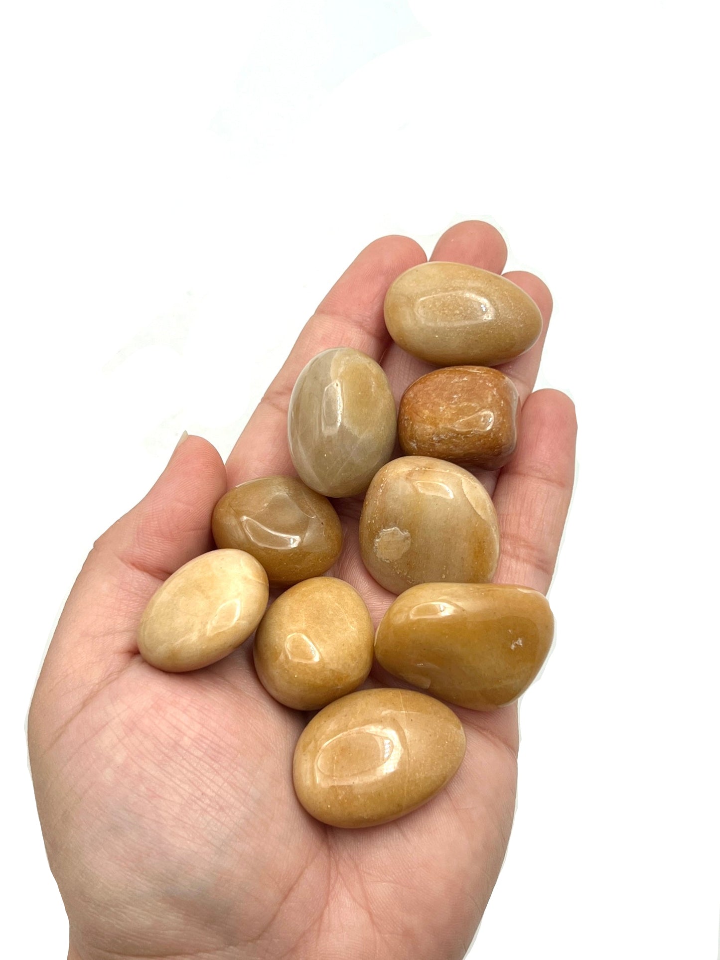 Golden Moonstone Tumbles