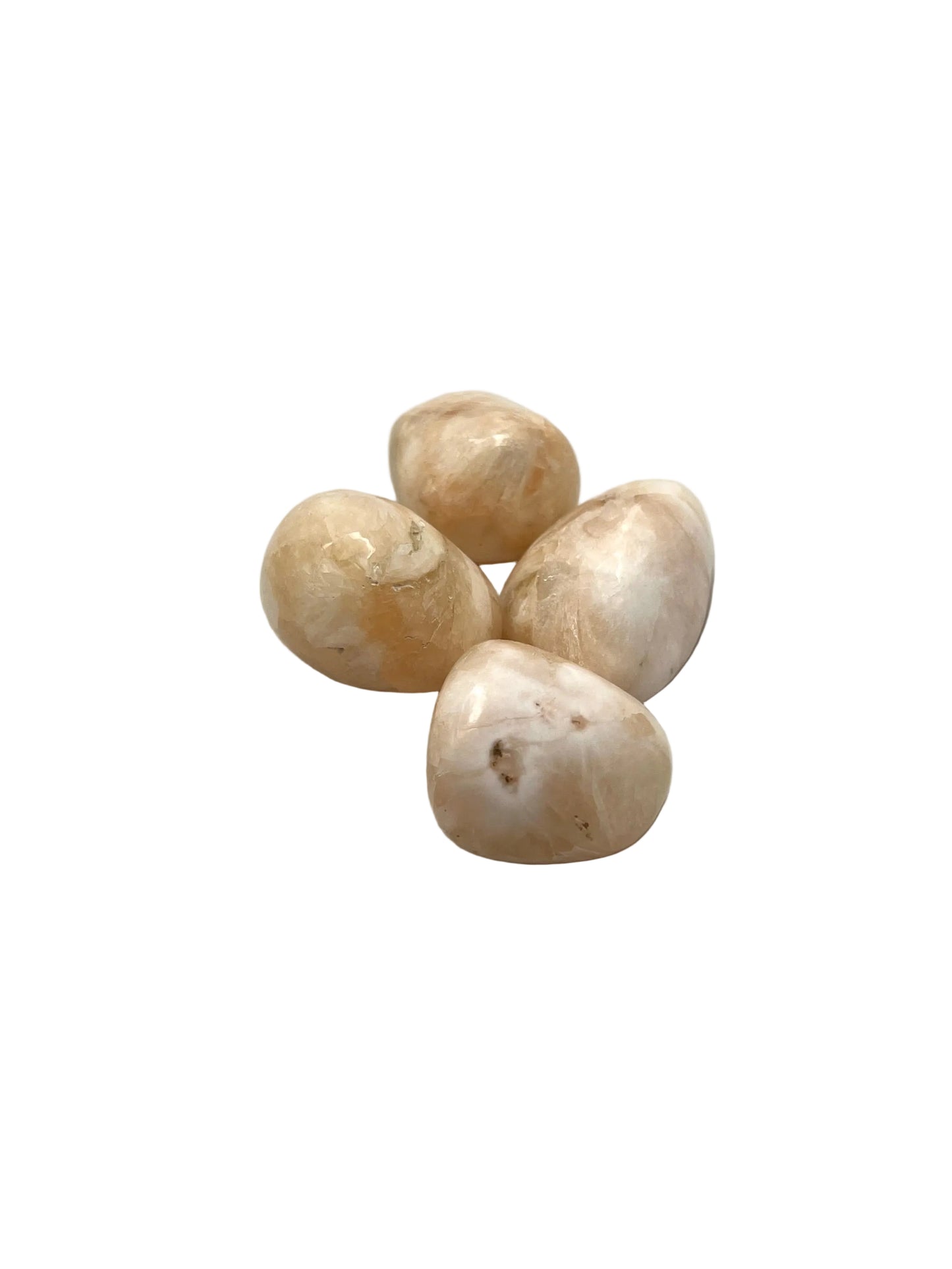 Peach Stilbite Tumbles
