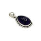 Sterling Silver Teardrop Amethyst Pendants