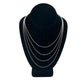 Sterling Antiqued Wheat Chains