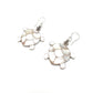 Sterling Silver Mother of Pearl Sea Turtle Earrings