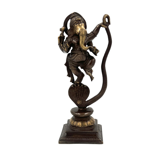 Hand Finished Brass Ganesh Statues