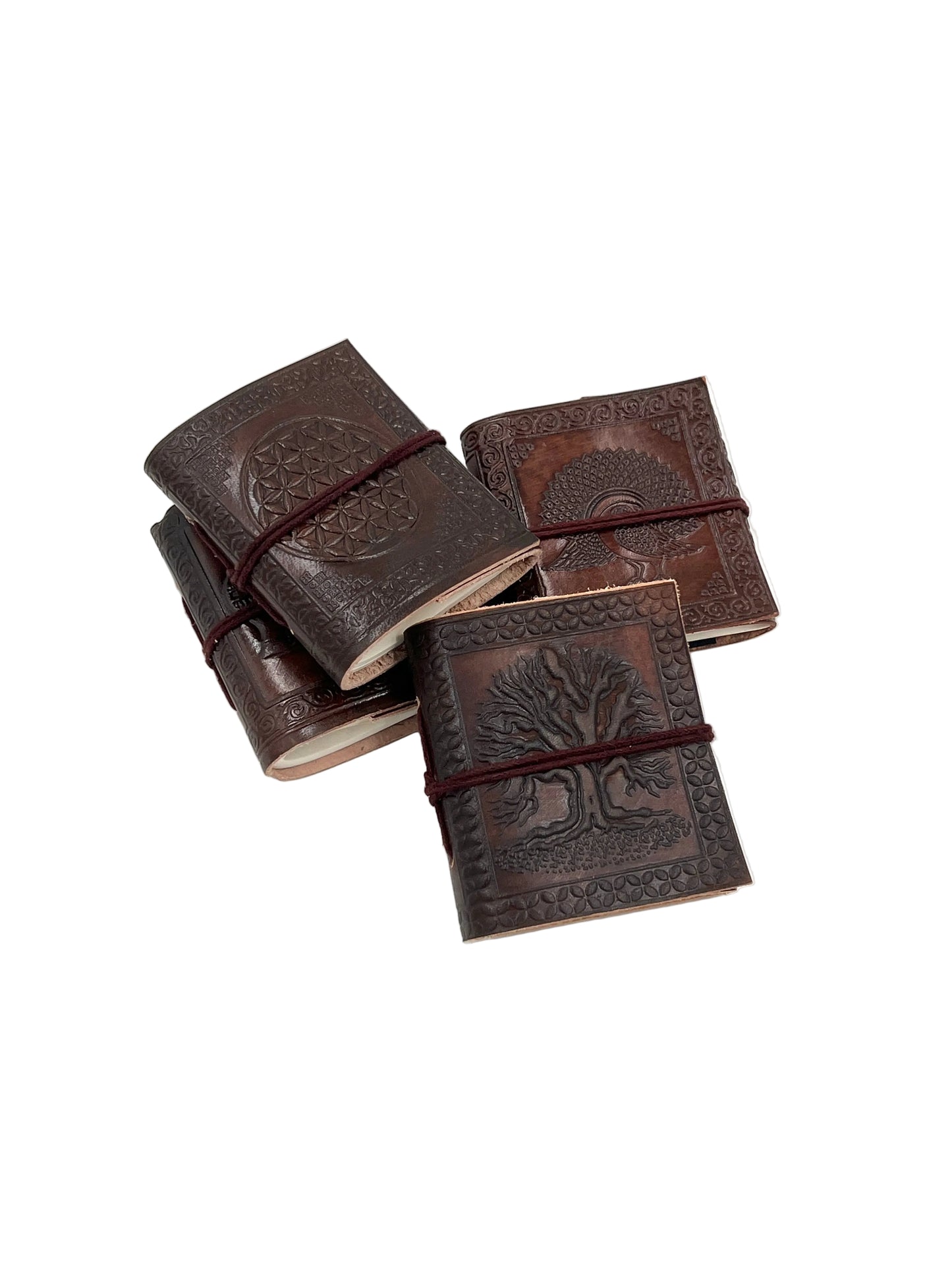 Mini Camel Leather Journal