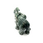 Moss Agate Elephants