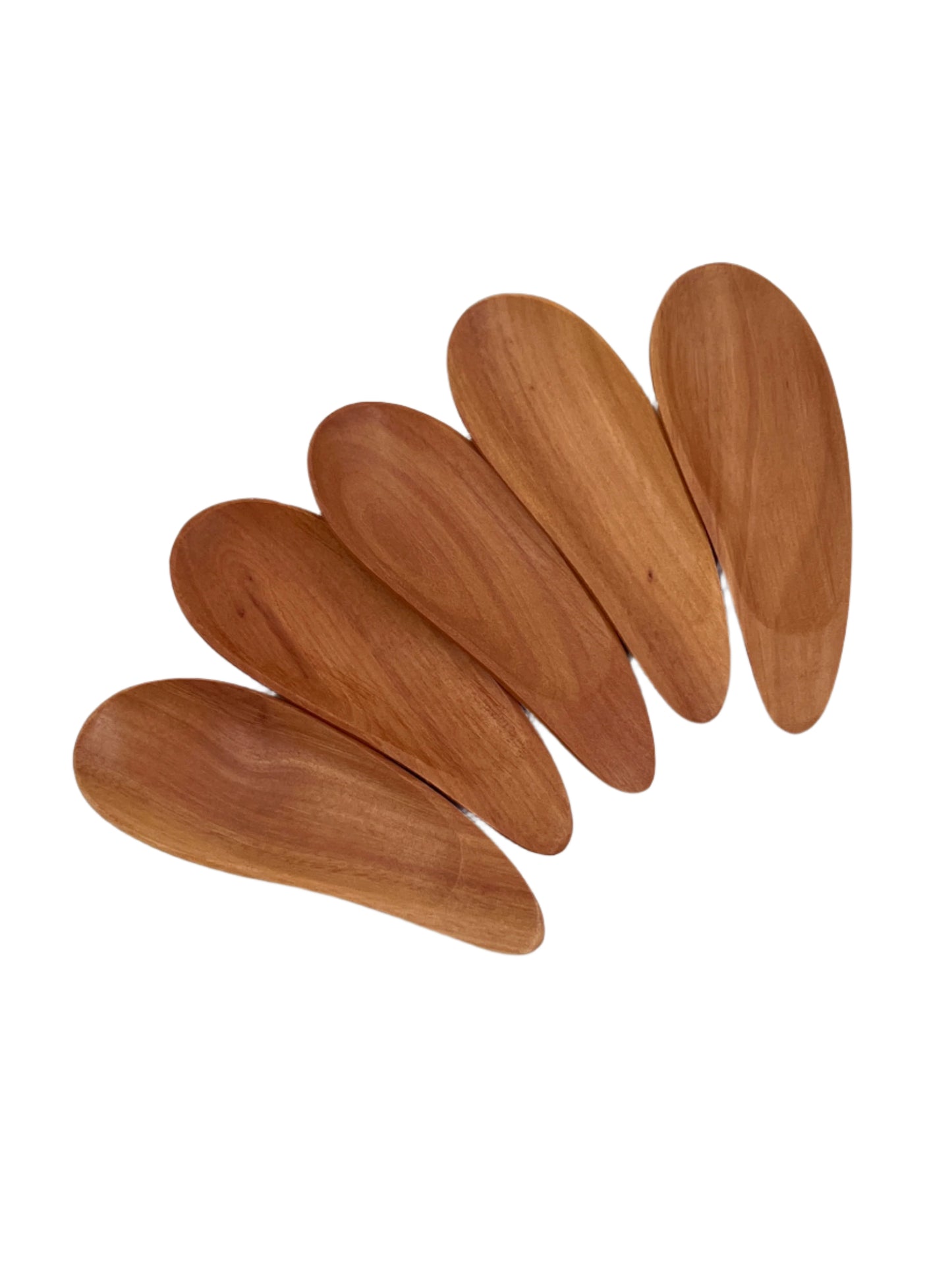 Teak Mini Condiment Spoon Sets