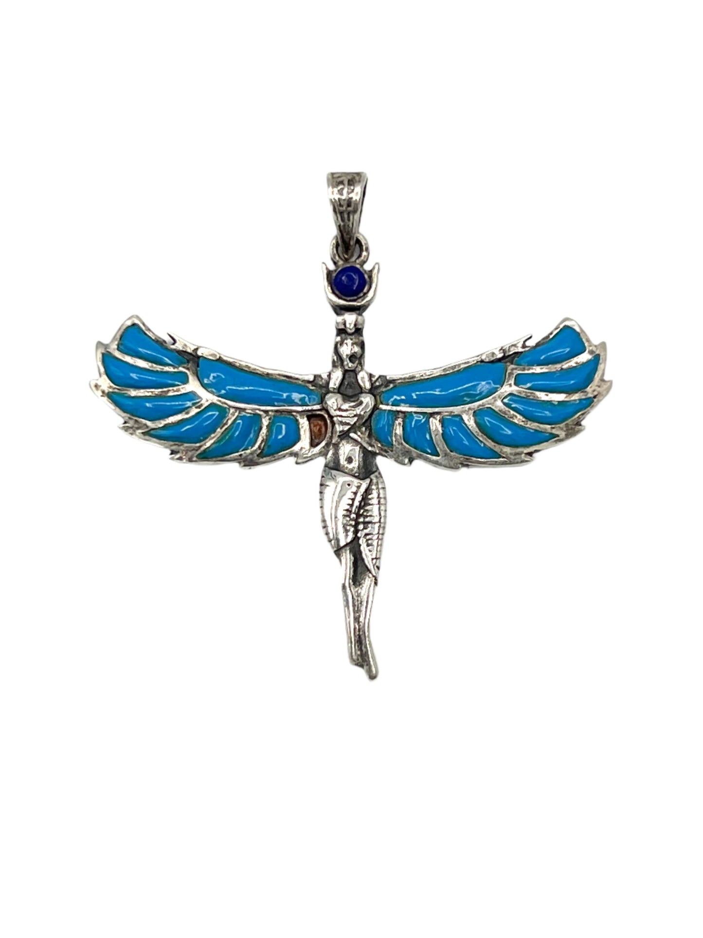 Silver Isis Pendants