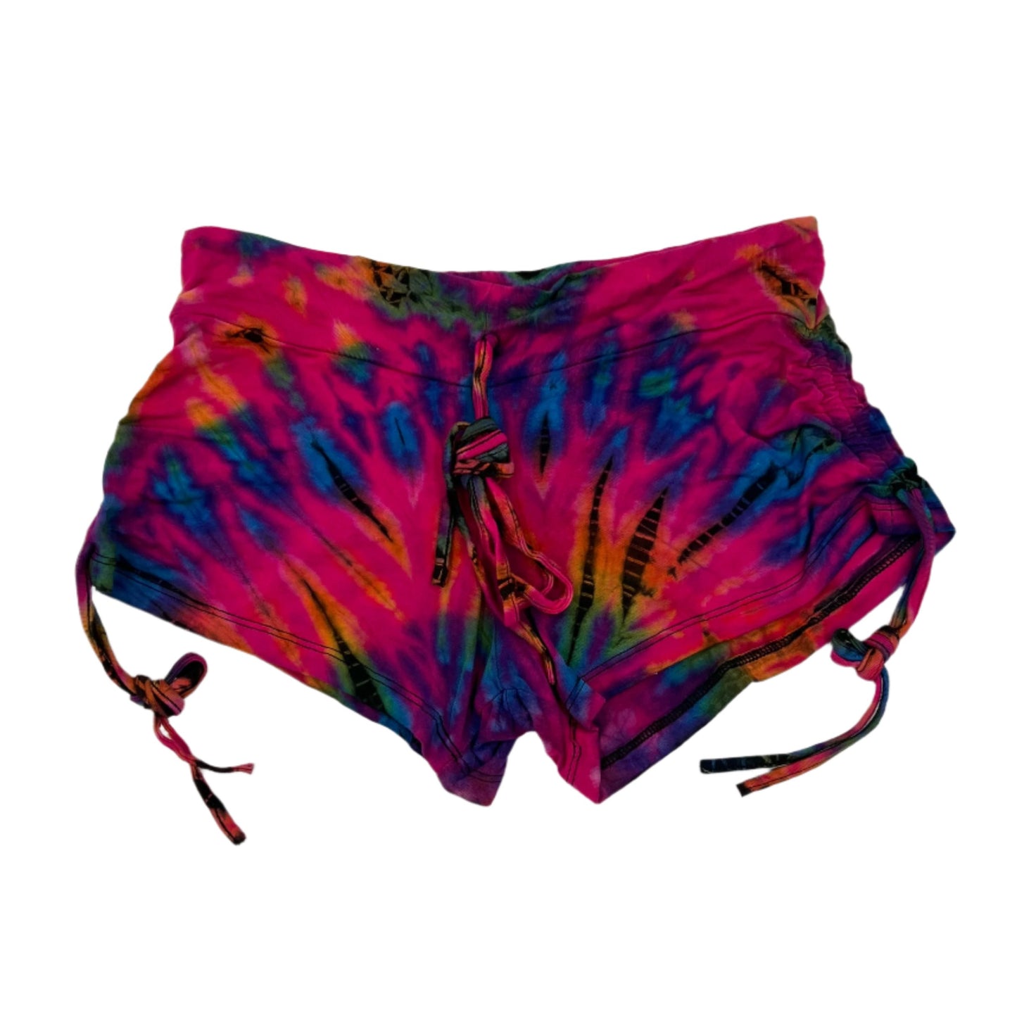 Tie Dyed Drawstring Shorts