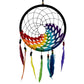 Rainbow Ribbon Dream Catchers