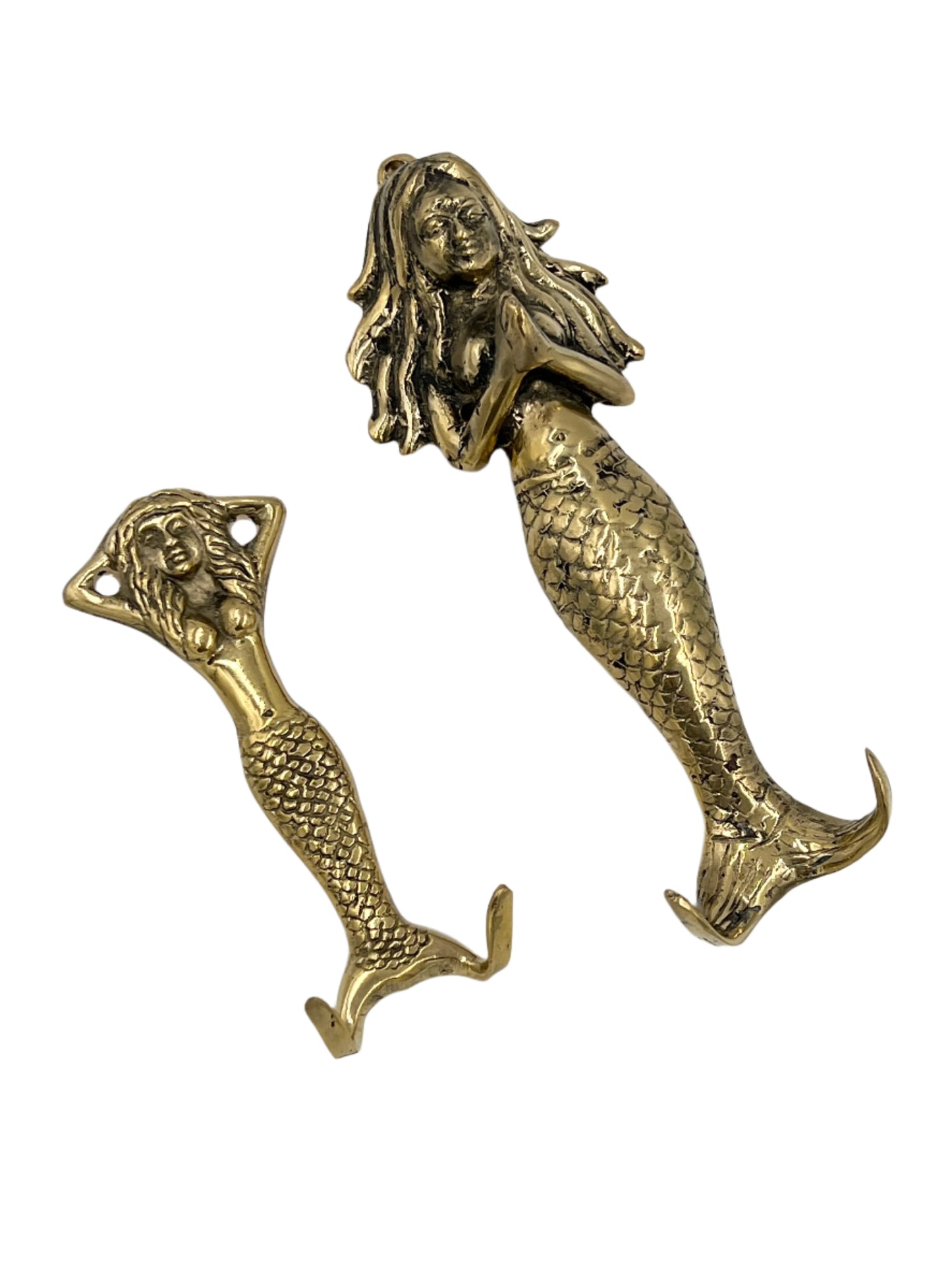 Bronze Mermaid Wall Hook