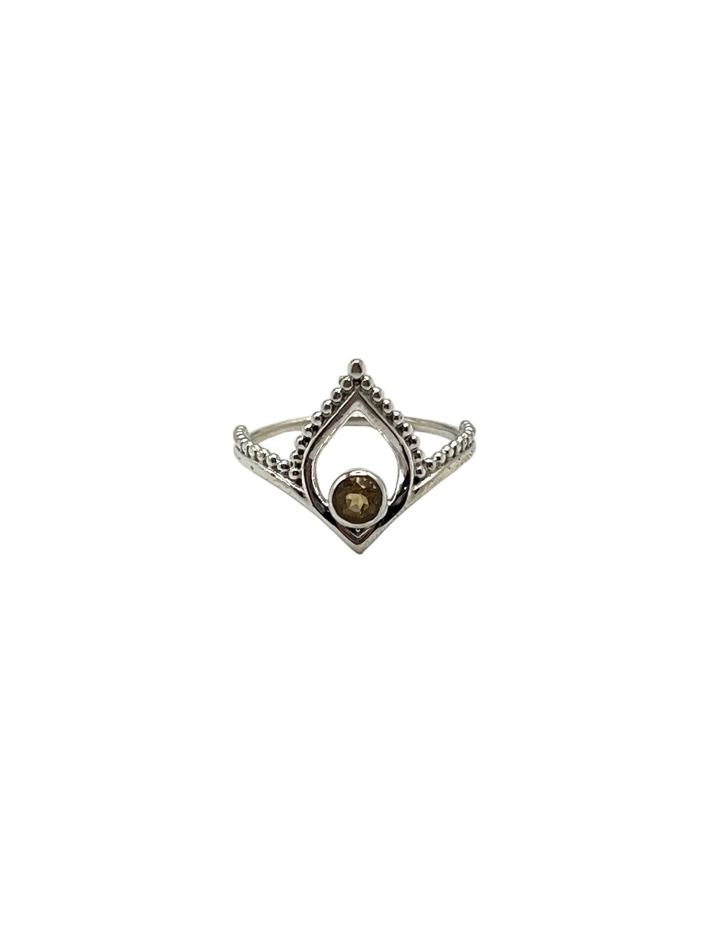 Crown Gemstone Rings