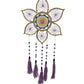 Purple Lotus Dream Catcher