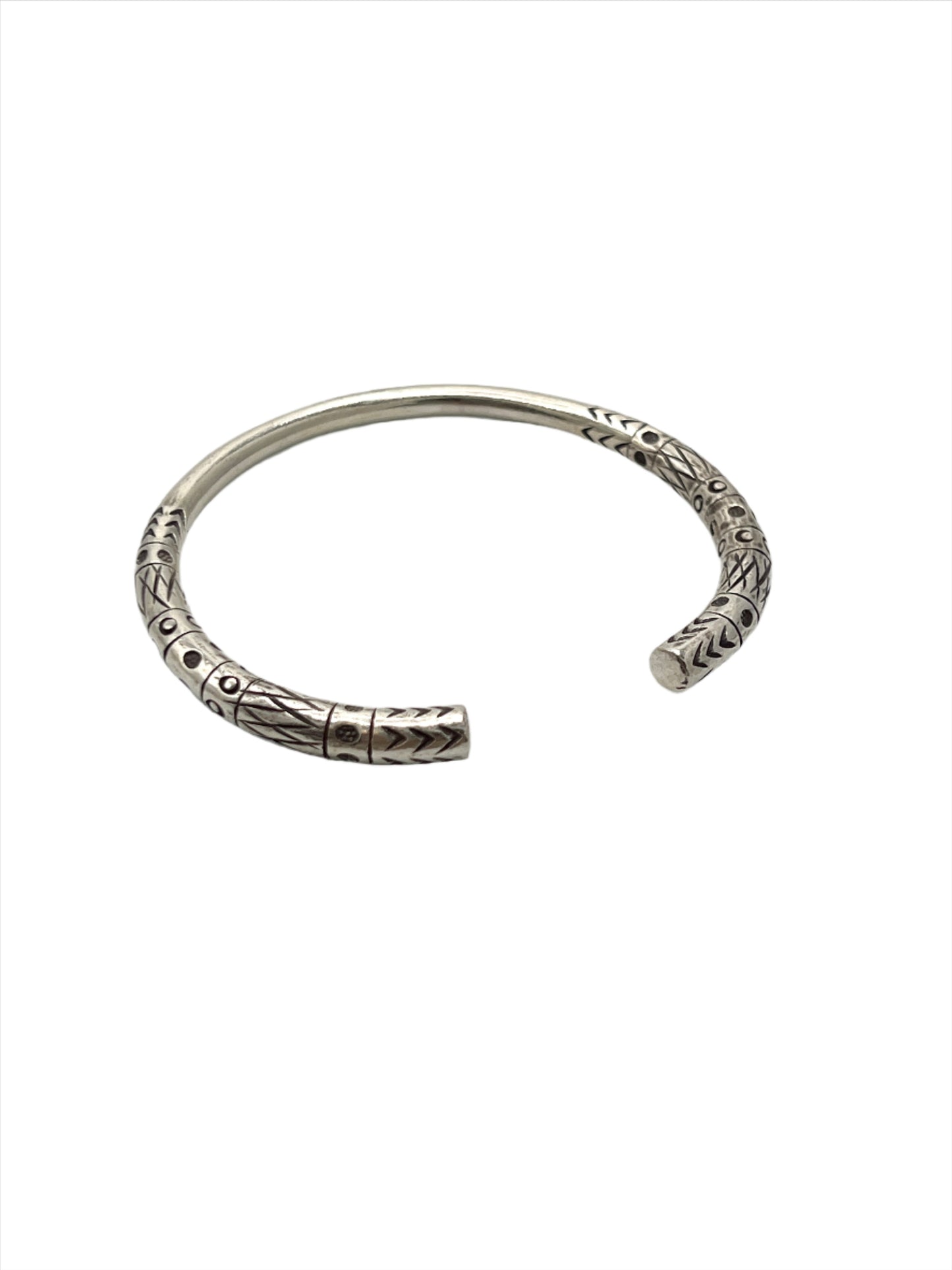 Sterling Silver Hilltribe Arrow Cuff Bracelets